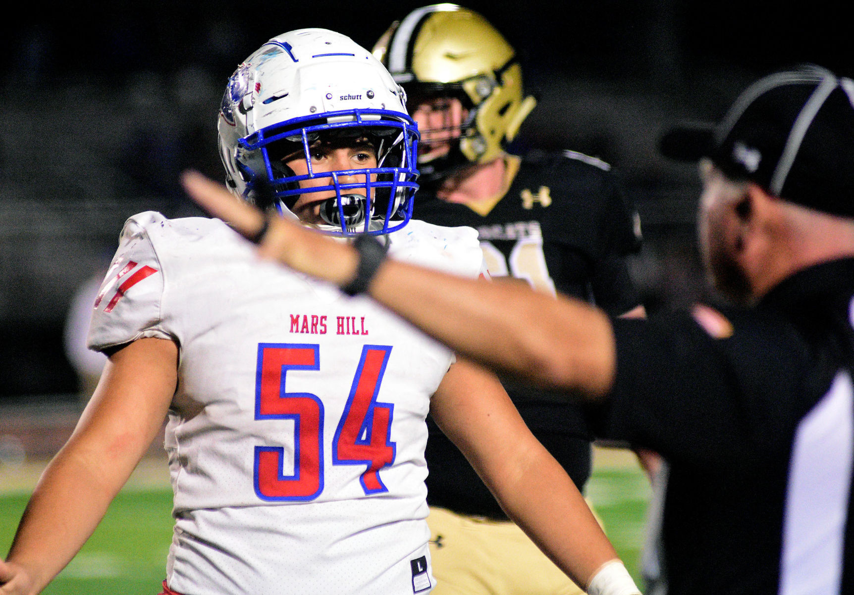 Mars Hill football Trystan Tapia